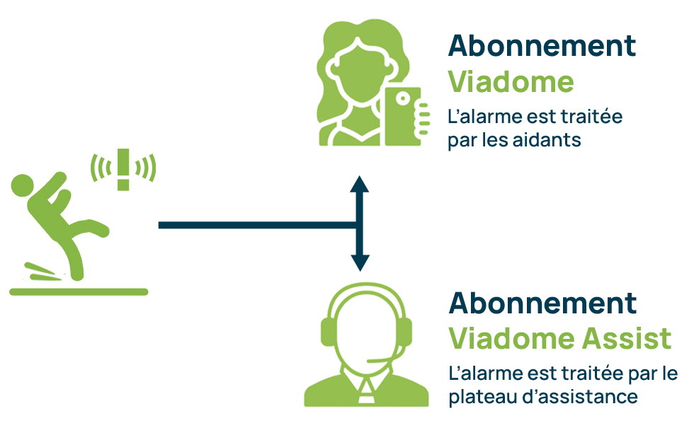 Viadome subscription: with or without assistance platform